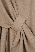 Elegant Knit Shawl Cape