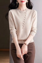 Classic Stand Collar Knit