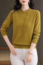 Classic Stand Collar Knit