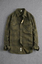Hudson Washed Plaid Overshirt