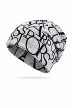 Rainbow Striped Knit Beanie
