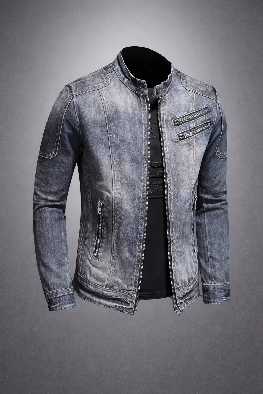 Ryder Denim Moto Jacket