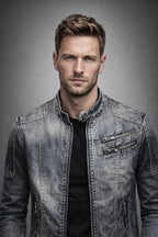 Ryder Denim Moto Jacket