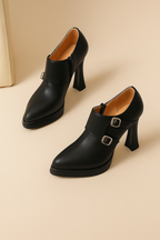 Amaya Genuine Leather Heels