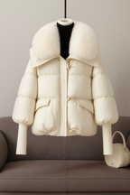 Short Lapel Winter Cotton Jacket