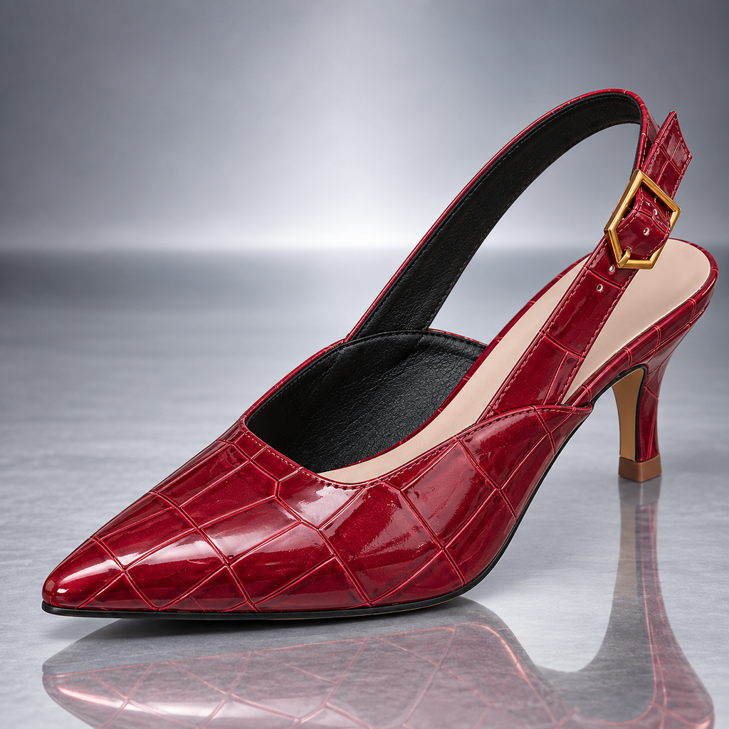 Elegant Coarse High Heel