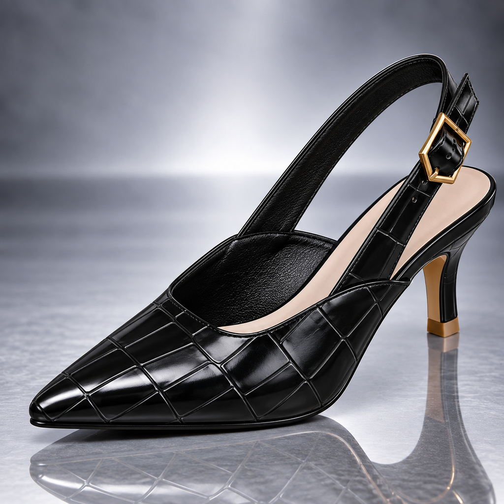 Elegant Coarse High Heel