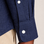 Classic Linen Button-Up Shirt