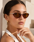 Retro Cat Eye UV400 Sunglasses