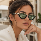 Retro Cat Eye UV400 Sunglasses