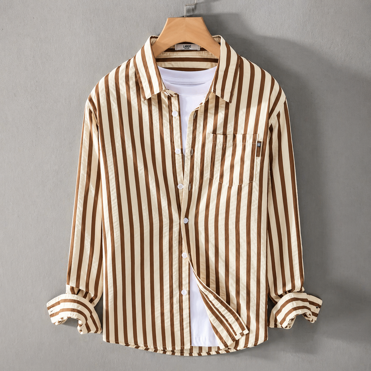 Jarge Elegant Striped Shirt