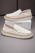 Linen Slip Casual Shoes