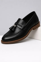 Milano Fringe Pointed Moccasins