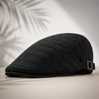 Vintage Straw Beret Cap