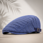 Vintage Straw Beret Cap