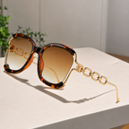 Pearl Chain Gradient Sunglasses