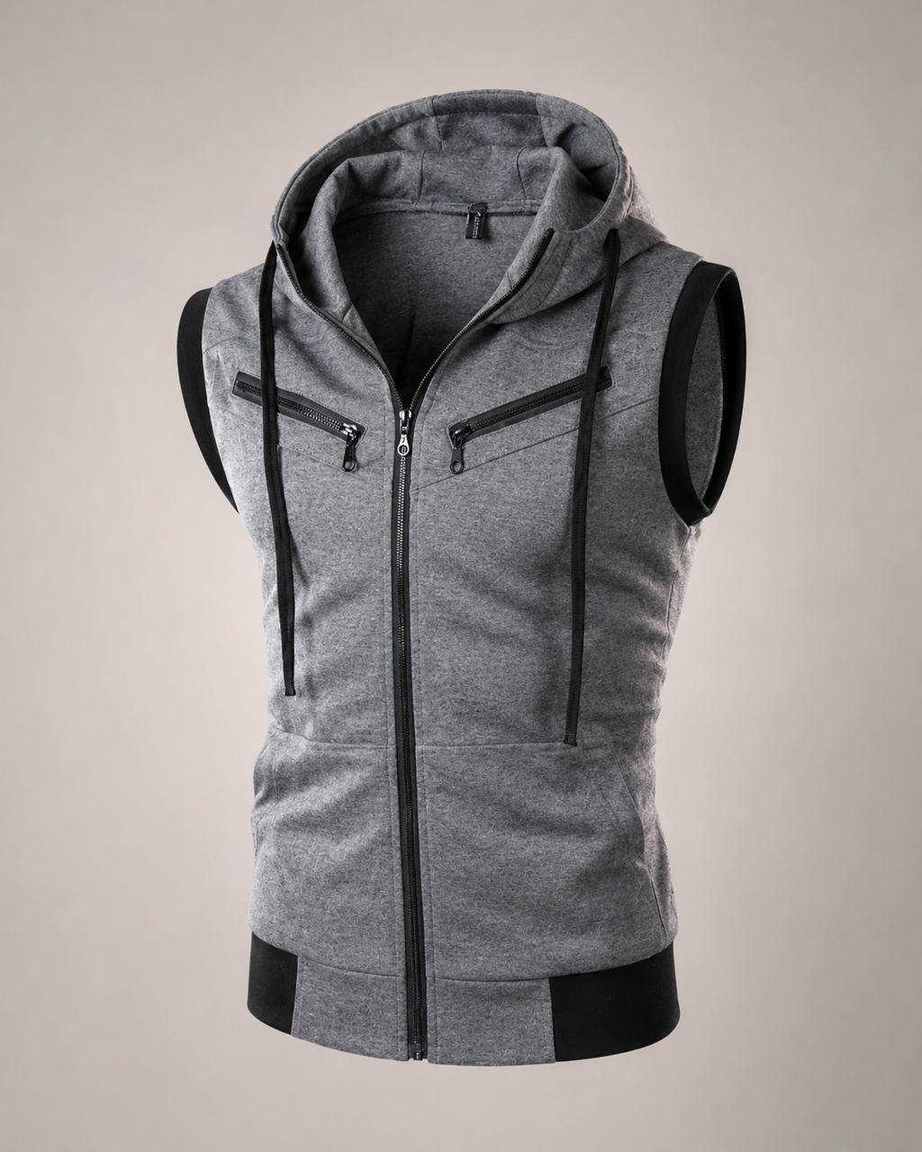 Casual Sleeveless V-Neck Pullover