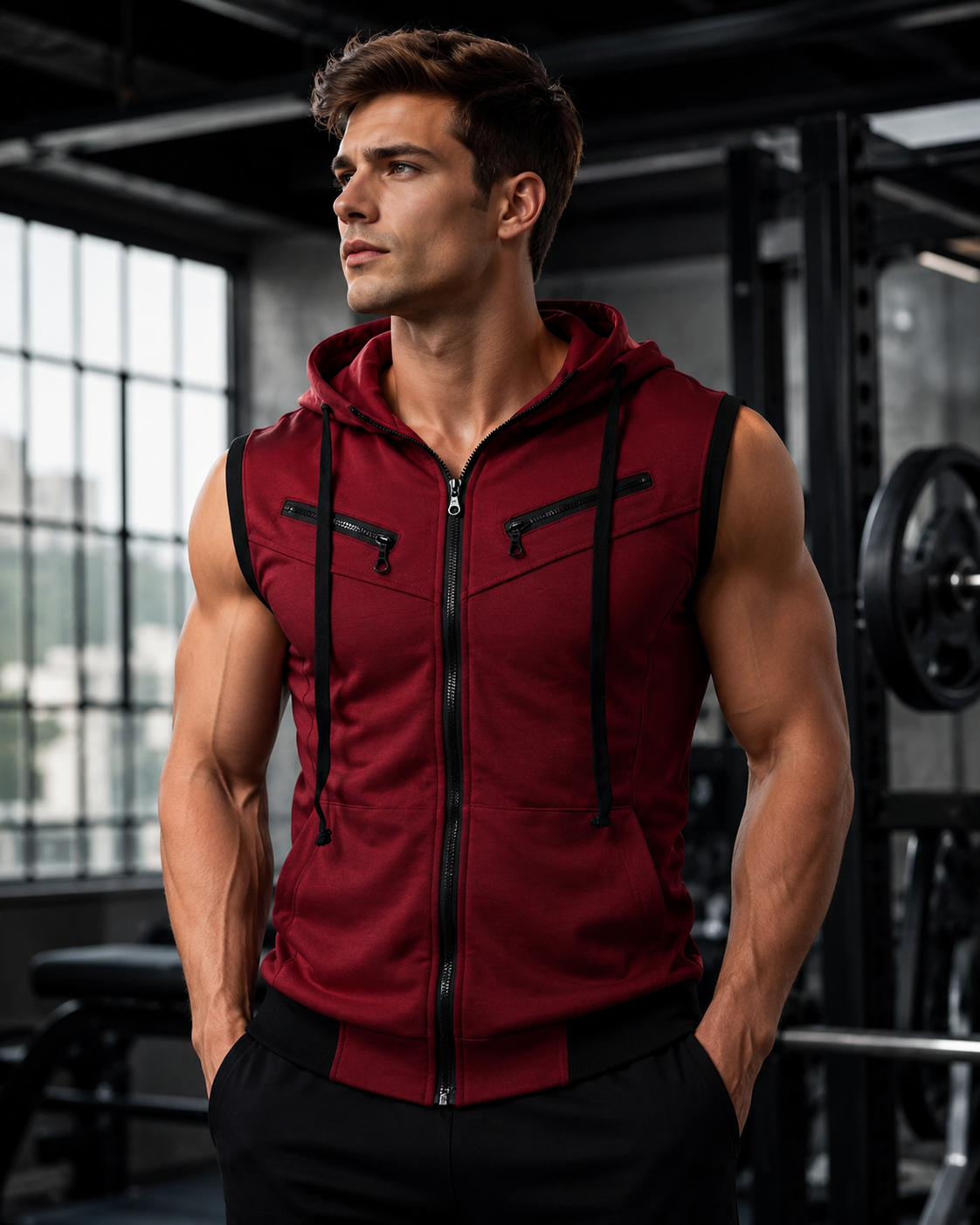 Casual Sleeveless V-Neck Pullover