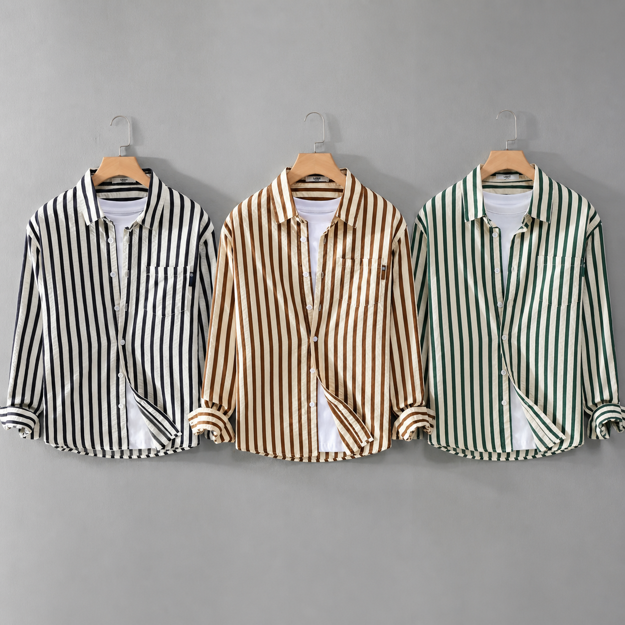 Jarge Elegant Striped Shirt