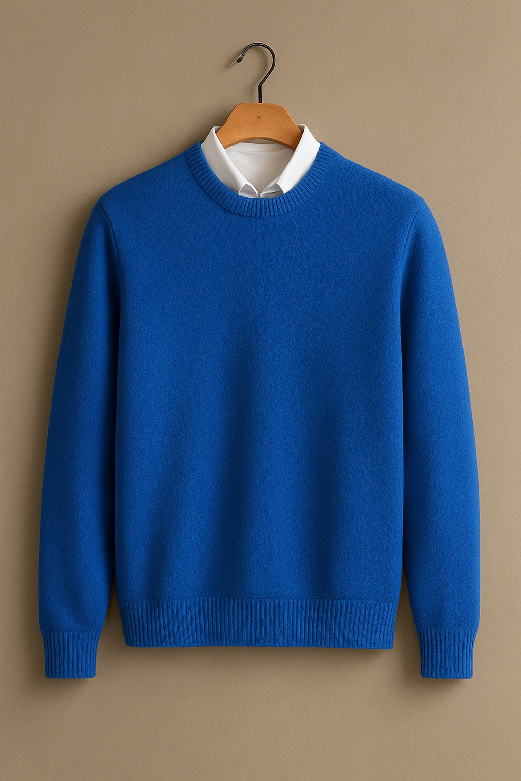 Cashmere O Neck Sweater