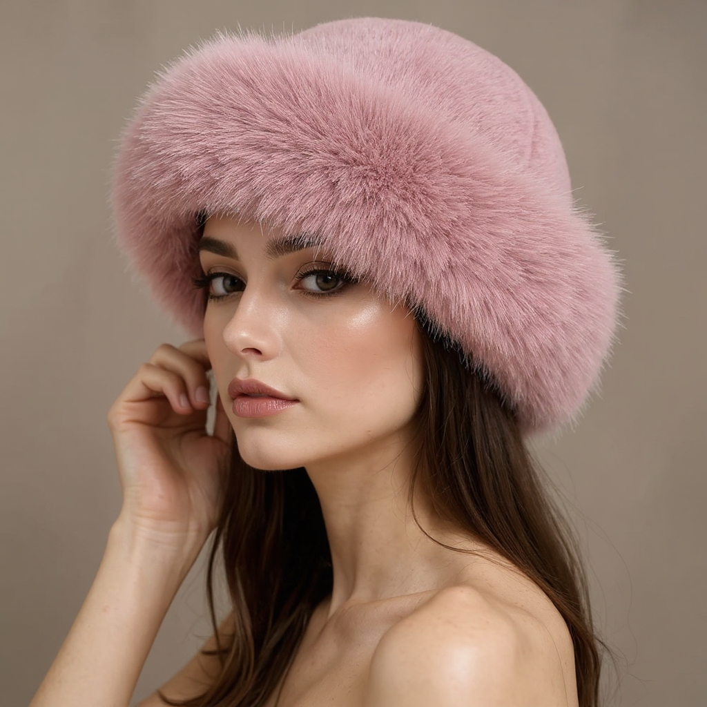 Soft Fluffy Cold Weather Hat