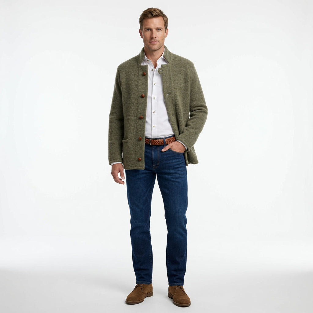 Classic Mid-Length Trench Coat