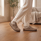 Premium Suede Cork Footbed
