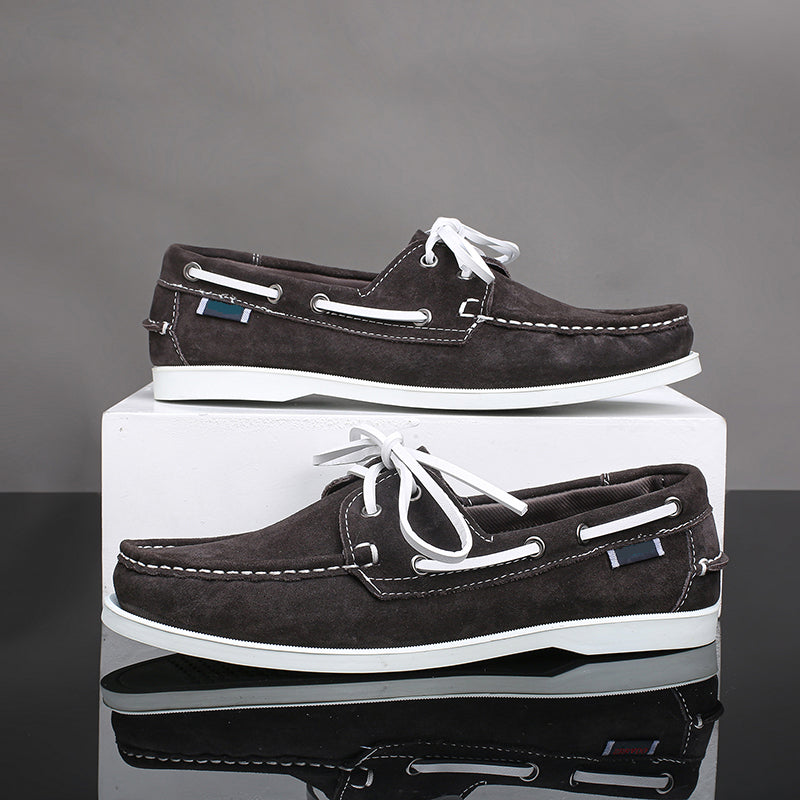 Cape Suede Boat Shoes