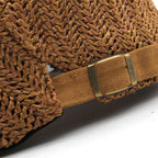 Adjustable Flat Newsboy Cap