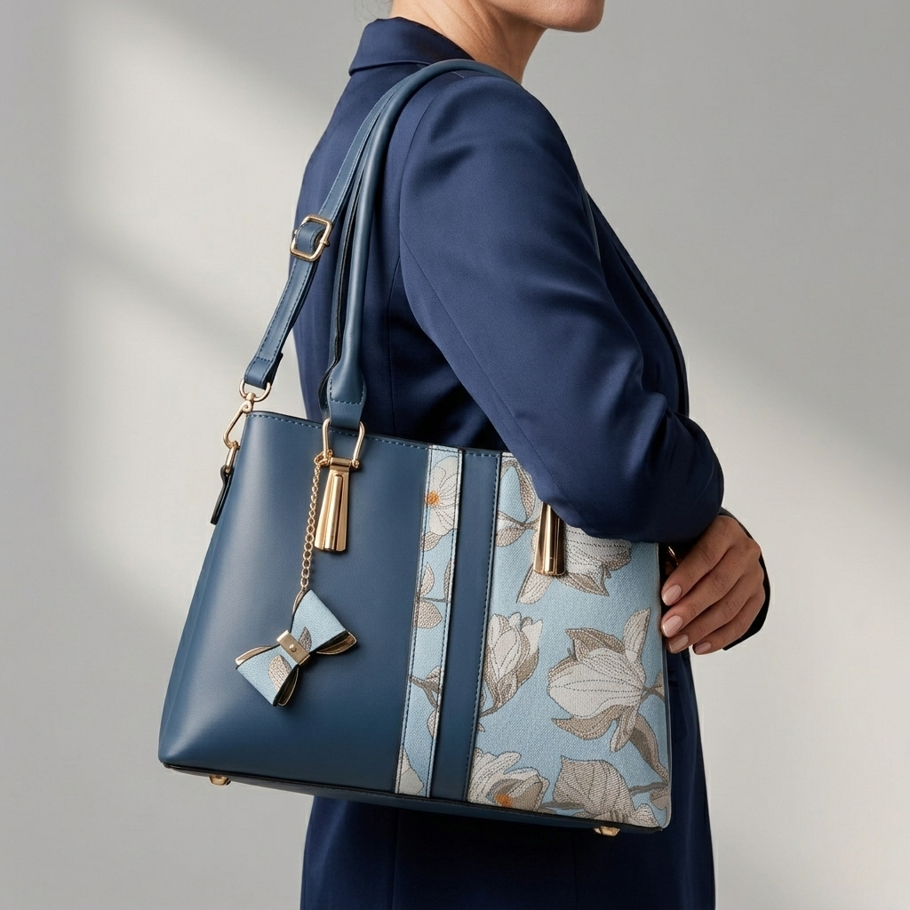 The Jardin Leather Handbag