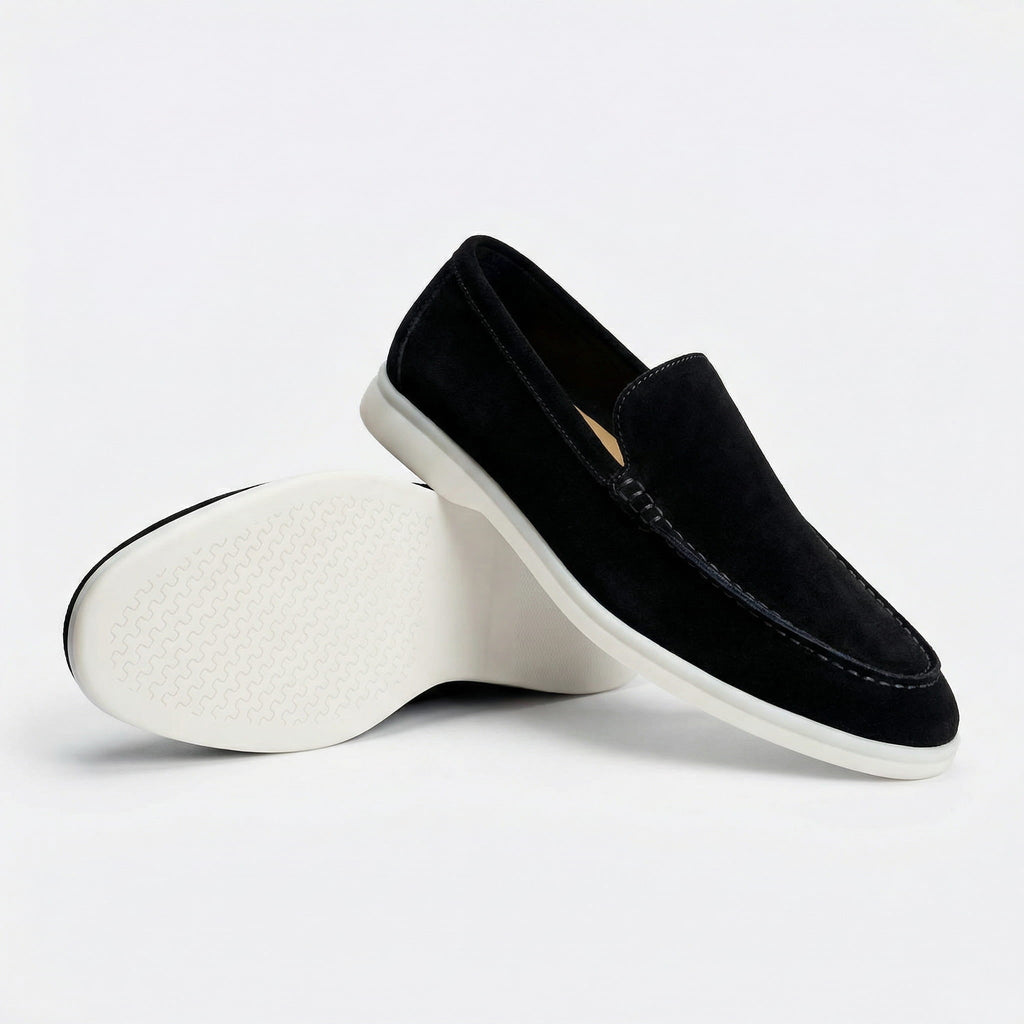 Premium Suede Slip-On Loafers
