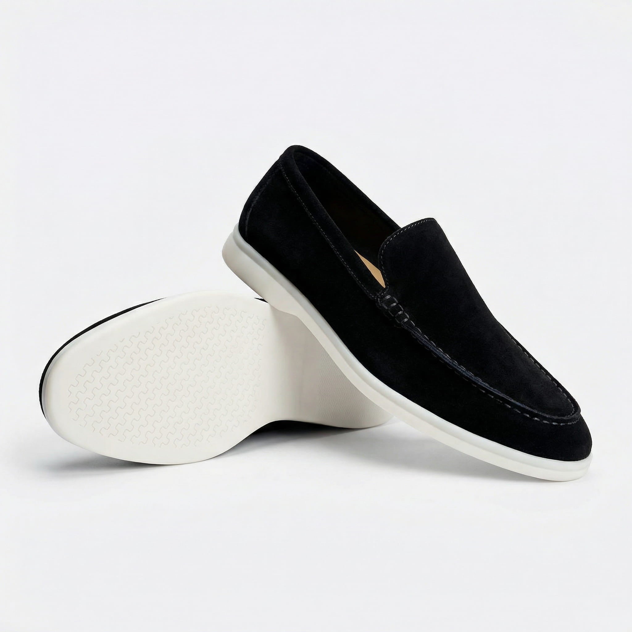 Premium Suede Slip-On Loafers