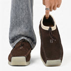 Square Leather Slip-On Loafers