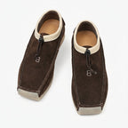Square Leather Slip-On Loafers