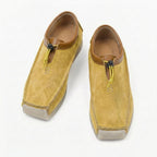 Square Leather Slip-On Loafers