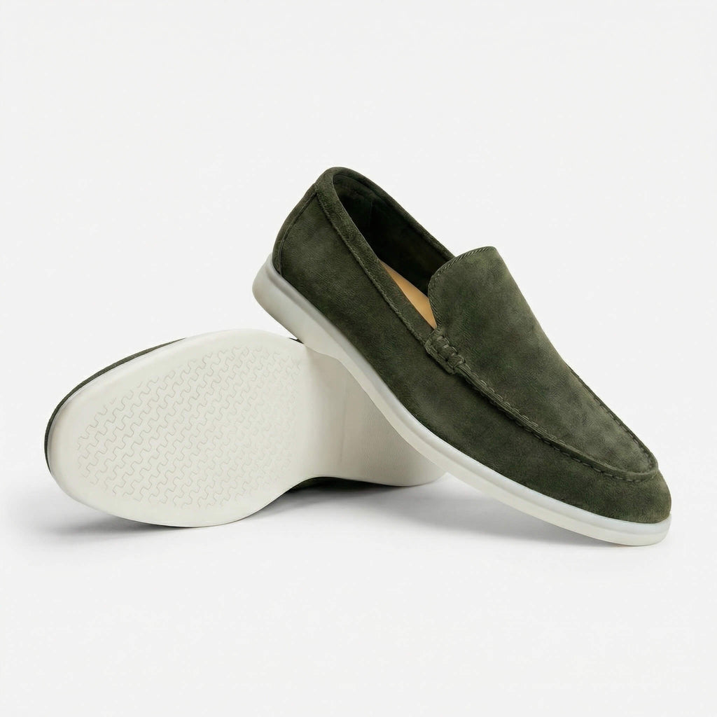 Premium Suede Slip-On Loafers