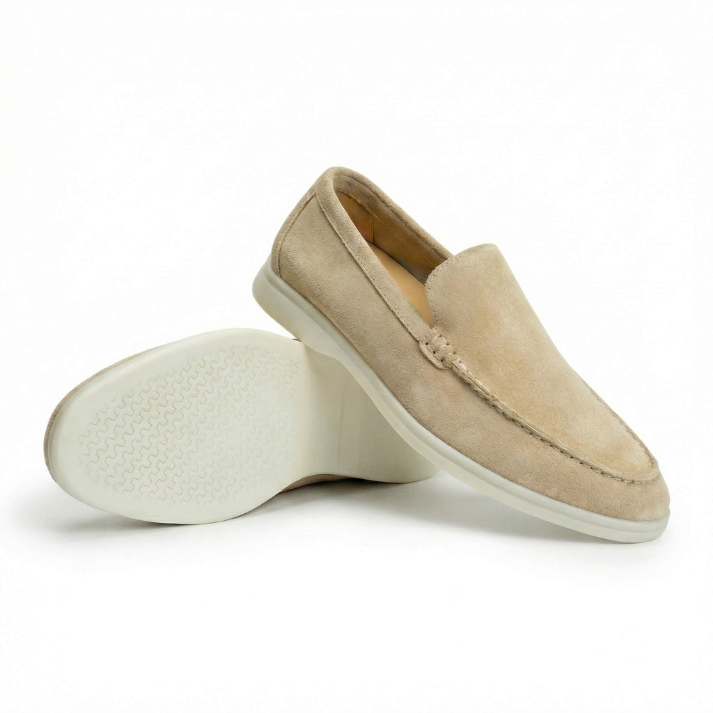 Premium Suede Slip-On Loafers