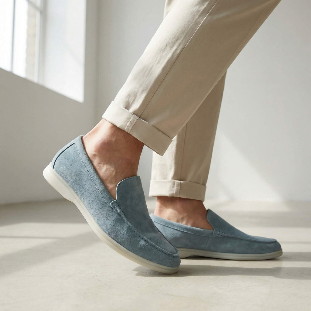 Premium Suede Slip-On Loafers