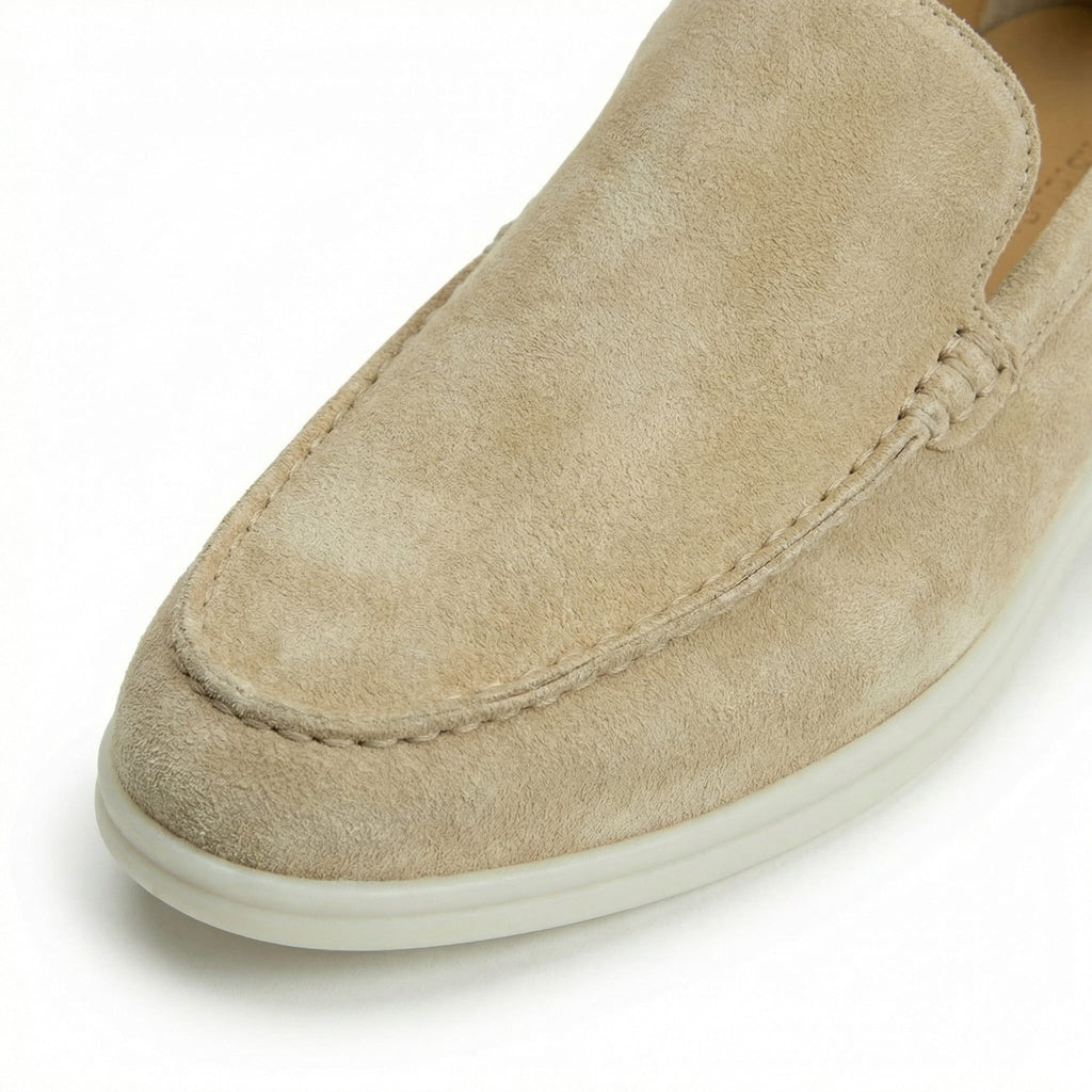 Premium Suede Slip-On Loafers