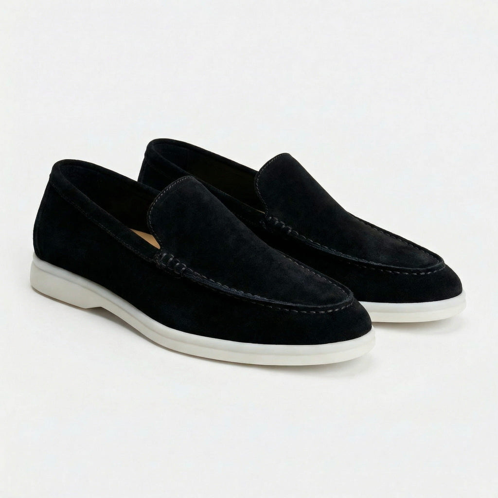 Premium Suede Slip-On Loafers