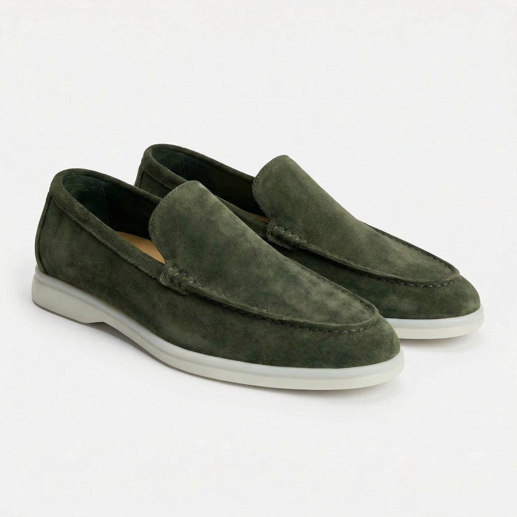 Premium Suede Slip-On Loafers
