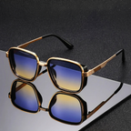 Retro Square Alloy Sunglasses