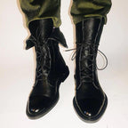Vintage Pointed Toe Leather