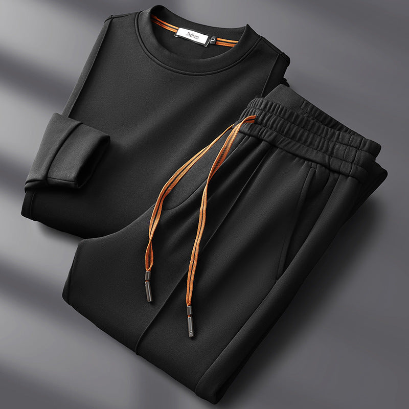 Luxury O-Neck Sweatshirt & Trousers