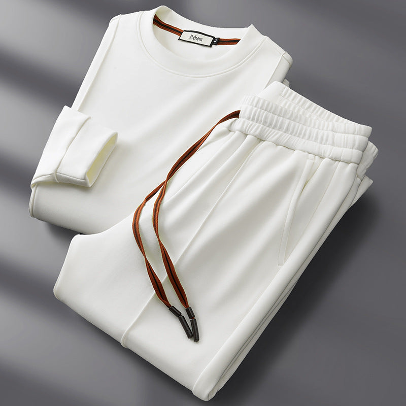Luxury O-Neck Sweatshirt & Trousers