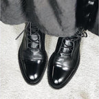 Vintage Pointed Toe Leather