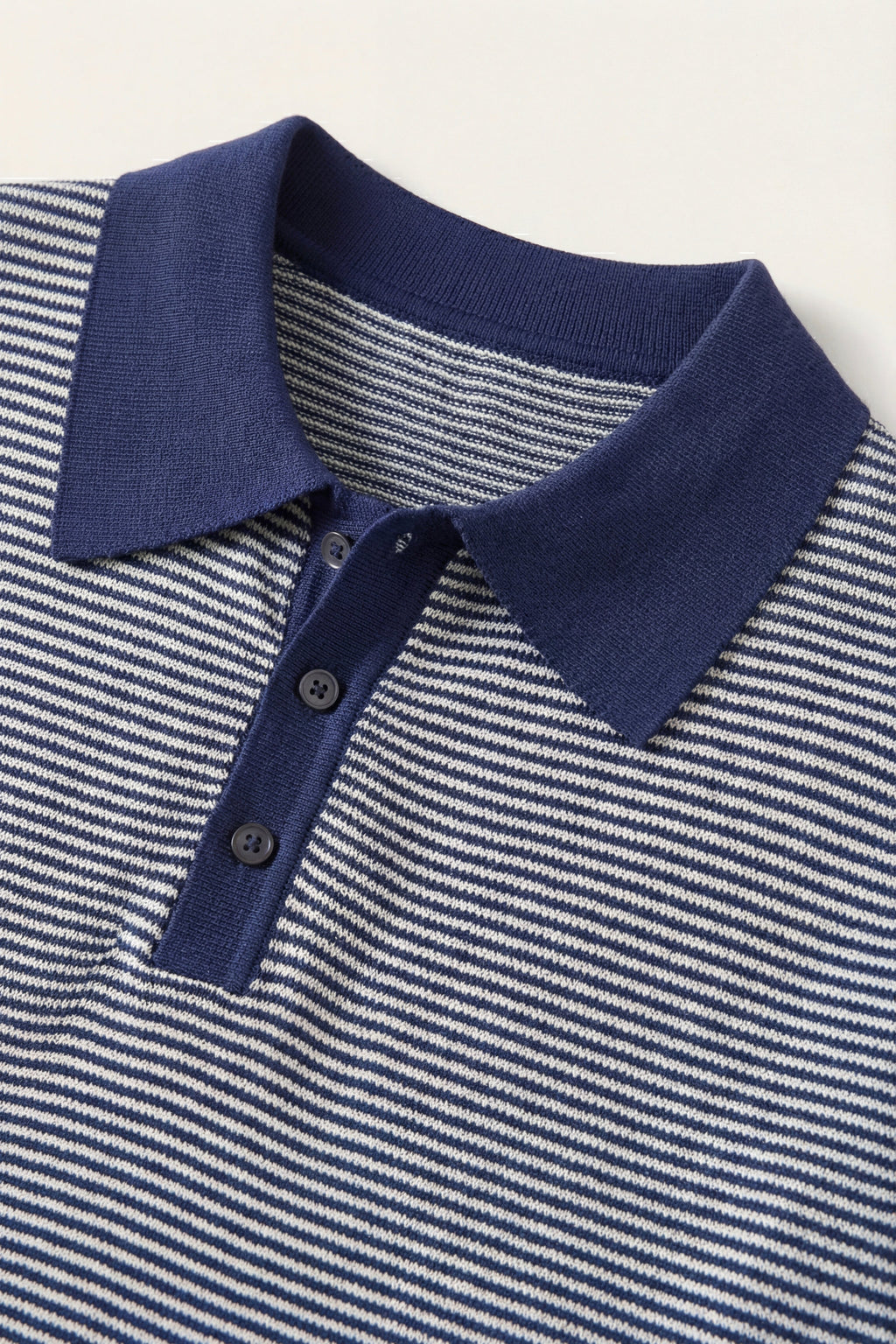 Ravino Panelled Knit Polo