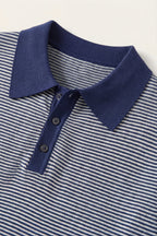 Ravino Panelled Knit Polo