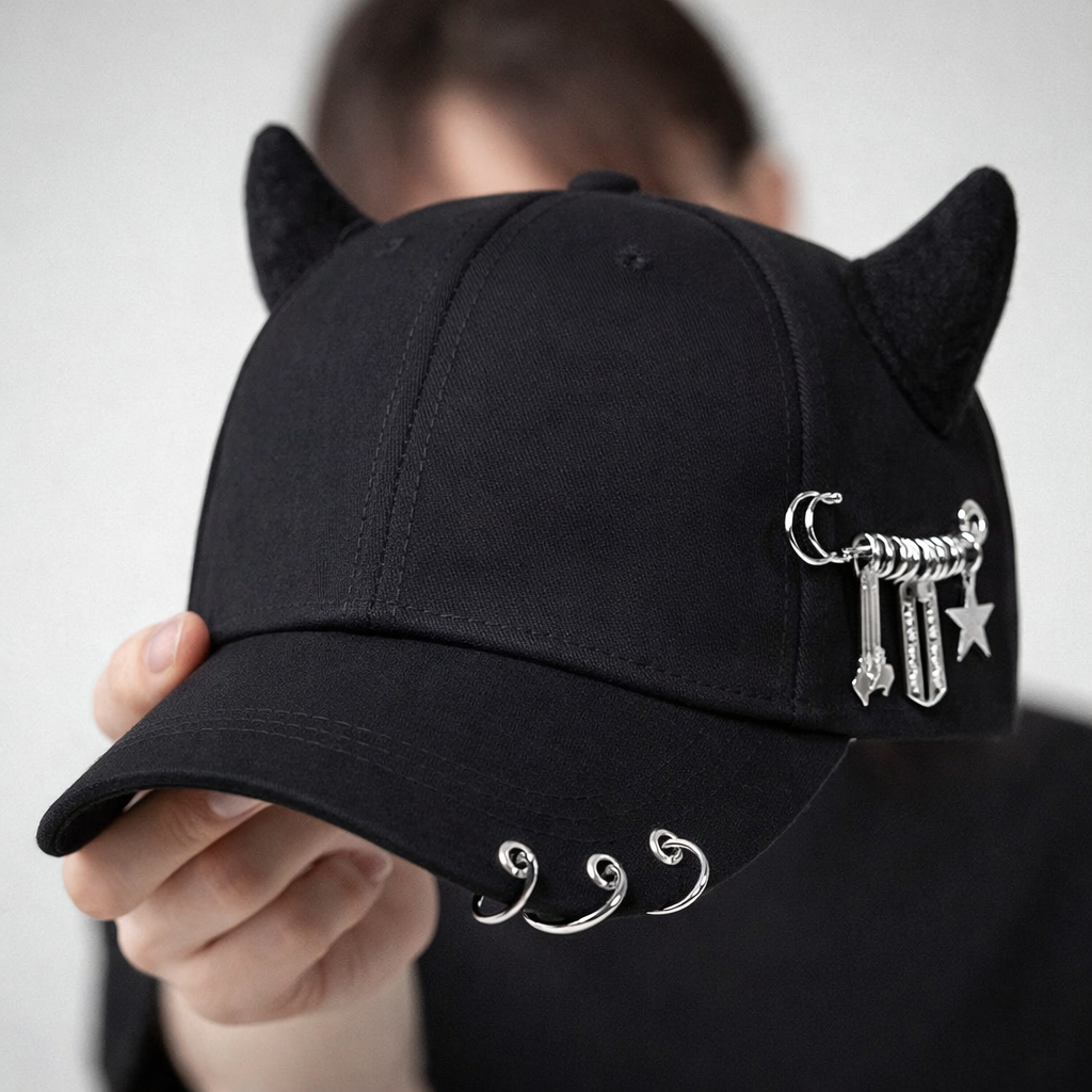 Cow Horn Ring Streetwear