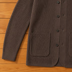 Jacquard Knit Cardigan Jacket